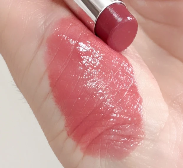 311 ソフトロゼの発色がわかる透け感スウォッチ