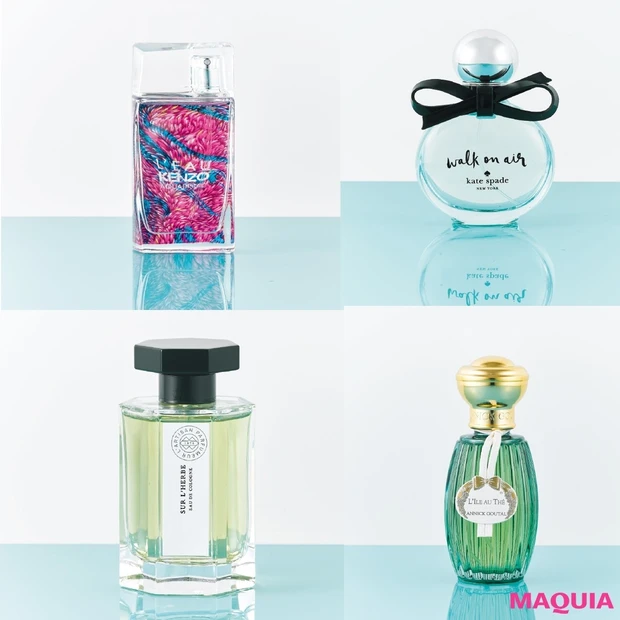 「いい香りがする女性」に近づく夏の爽やかフレグランス4選