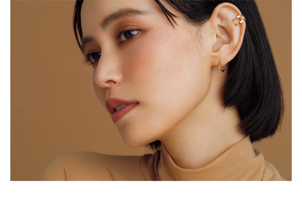 【POINT 3】下半顔はシャープに締める