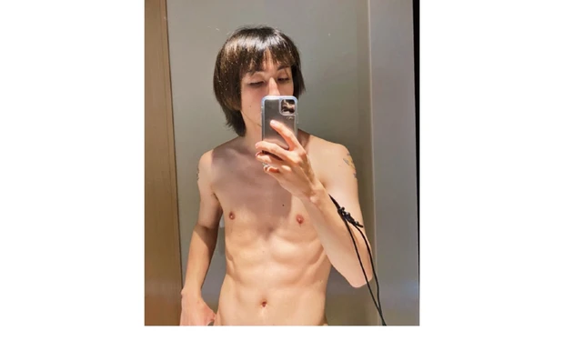 最後にやっと痩せたお腹