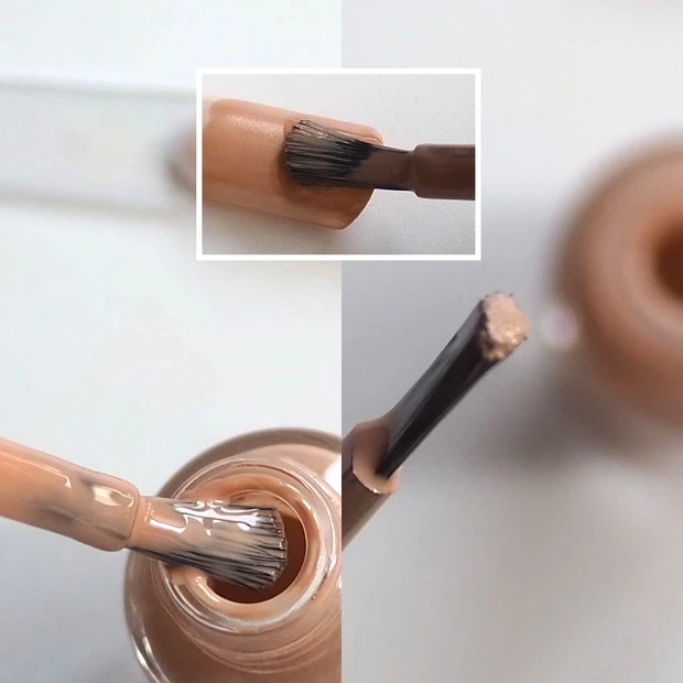 「スキニフィック ネイルラッカー」のブラシ