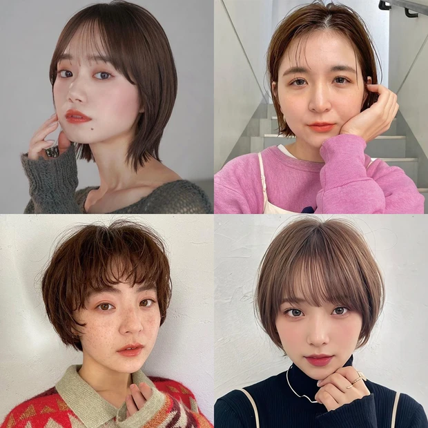 面長さんに似合う最新「ショート」ヘア15選!前髪あり・前髪なし別におすすめの髪型を紹介