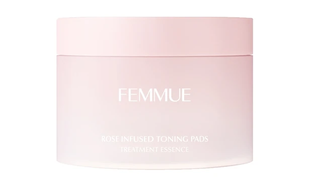 トナーパッド FEMMUE ローズインフューズド トーニングパッド