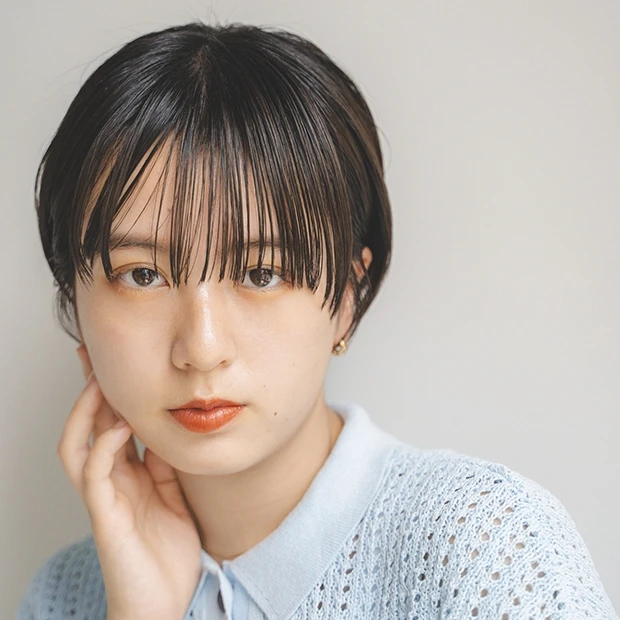 30代・40代 輪かくカバーマッシュショート