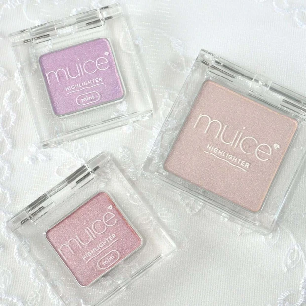 ミュアイスの「うるみハイライター」が持ち歩きにも便利なミニサイズに！ 限定カラー2色をスウォッチ