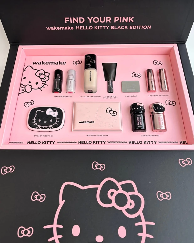 wakemake×ハローキティ 限定コラボ ラインナップ