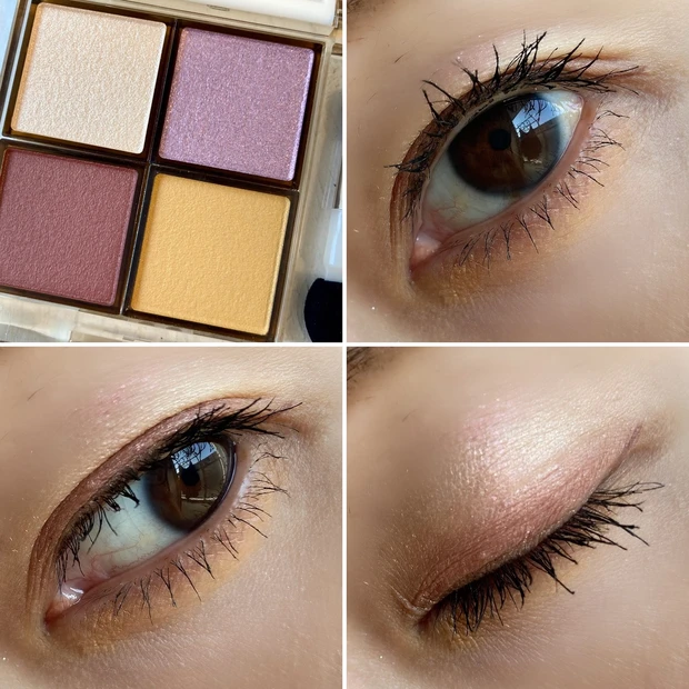 春コスメ第3弾!!イエベ肌の私がおすすめしたいexcelの新色ブルベカラー♡♡スウォッチあり＊_5_2