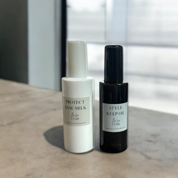 髪の仕上がりが変わる！〈＆be〉の“美容液ヘアミルク＆オイル”でスタイリングの土台づくりを_1