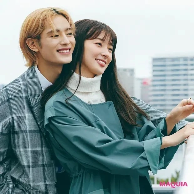 俳優・塩野瑛久さん、モデル・宮本茉由さん