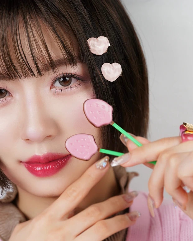 《ALLプチプラ》今日は、全力ピンクを楽しむ日🍓今年のバレンタインは、いちごチョコみたいな甘めピンクメイクに挑戦💗_17_2