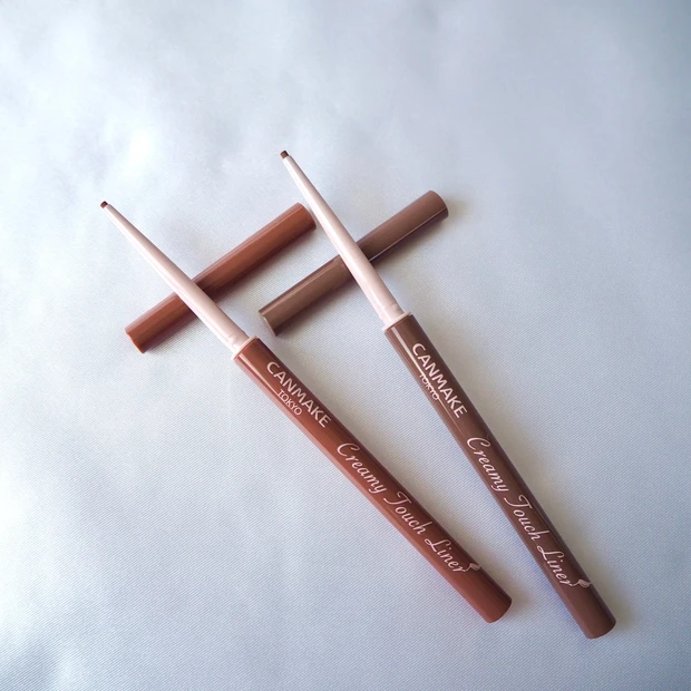 CANMAKE(キャンメイク)クリーミータッチライナー 09ダージリンピンク 10ココアグレージュ