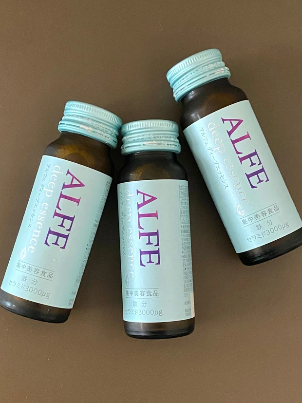 アルフェ　美容ドリンク　鉄分　セラミド　コラーゲン