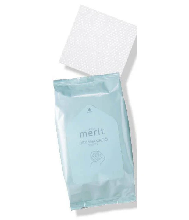 メリット ドライシャンプーシート すっきり爽快タイプ 12枚入り