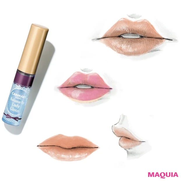 唇で性格まるわかり!? 形別・似合わせテクで愛され顔に変身