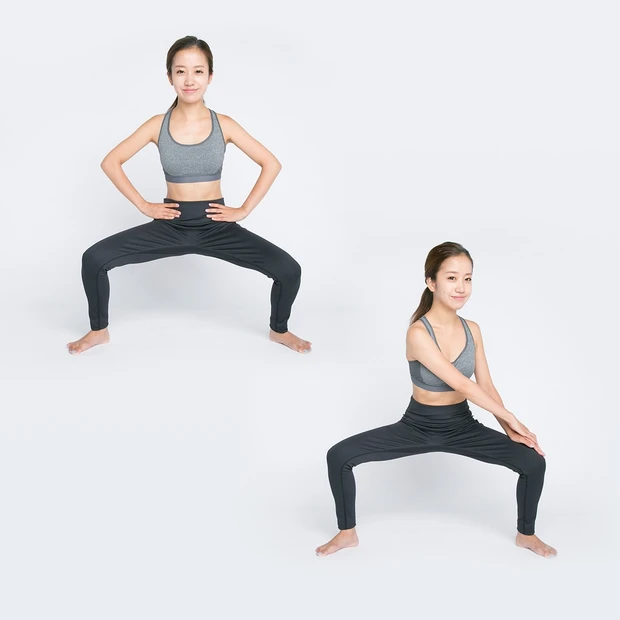 ポッコリお腹やむくみを改善！内もも、ヒップ、下腹部の筋力UP【美腸エクサ…