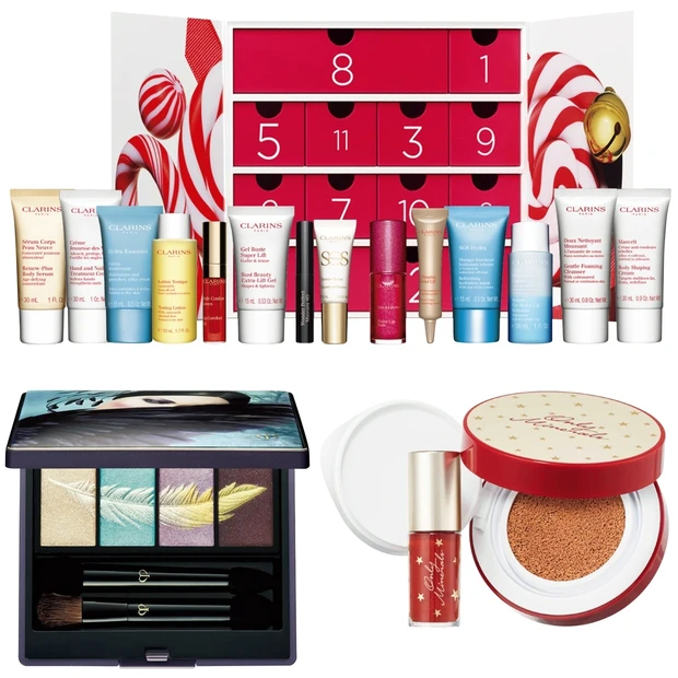 クラランス、クレ・ド・ポー ボーテ、オンリーミネラルのXmasコフレ&限…