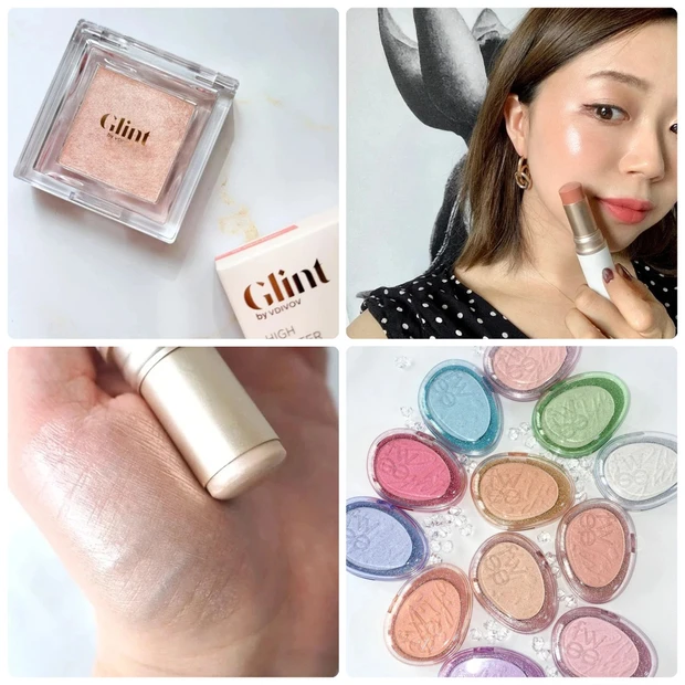 韓国コスメのハイライト おすすめ 全色スウォッチ fwee ヒンス Laka グリント 口コミ付きで紹介