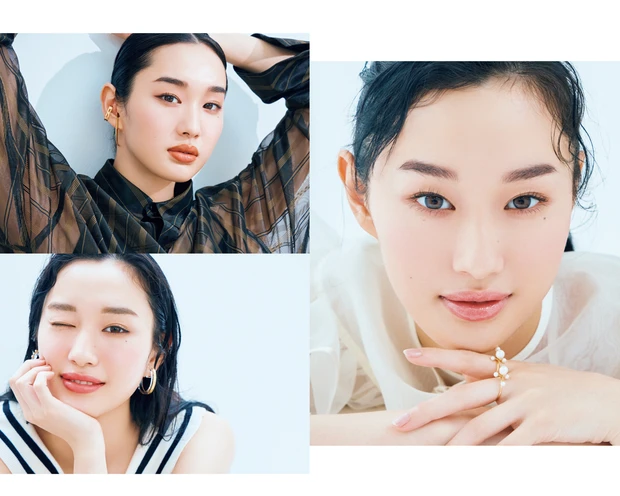 濃眉　トレンド眉　眉メイク