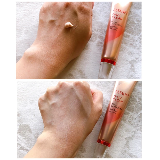 史上最高アスタリフトの焼かない化粧下地！
【D-UVクリア アクアデイセラム、D-UVクリア ホワイトソリューション】_2