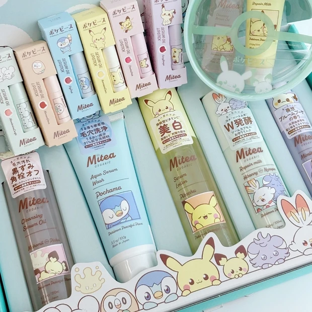 【コンビニコスメ】ポケピース×Mitea ORGANICの限定デザインが発売中！