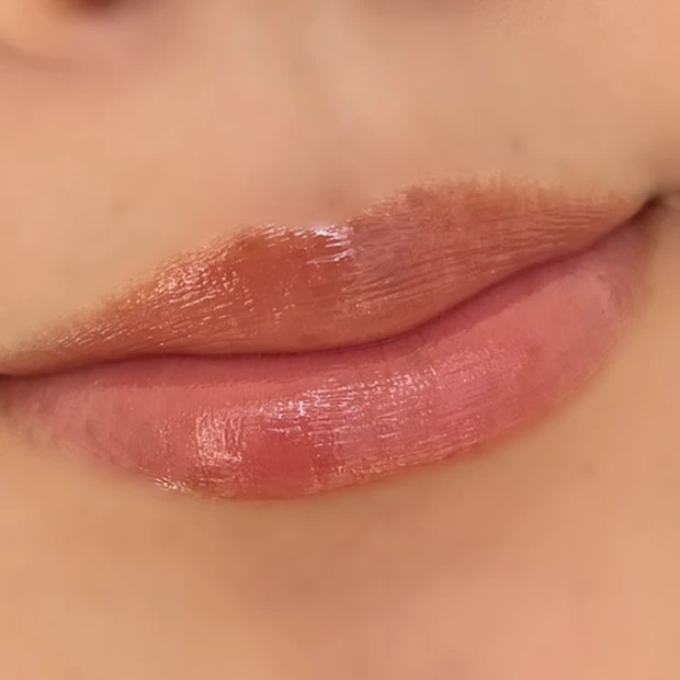 秋のオレンジメイク プチプラコスメ 仕上がり