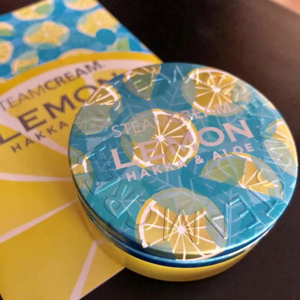 蒸し暑い日にハッカ&アロエ レモン 最強コンビ 限定のクリーム