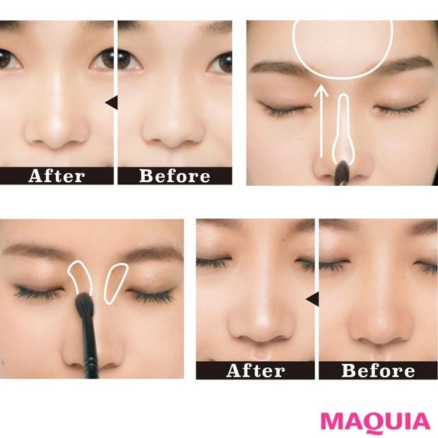 【おこちゃま鼻・コアラ鼻】キャラ強めの悩める鼻が「忘れ鼻」メイクで大変身…