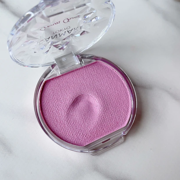 【ブルベ歓喜！争奪戦？！】7月下旬発売★キャンメイクの限定チークが可愛すぎた！〝キャンメイク クリームチーク （P05 ペールライラック）〟_2_2