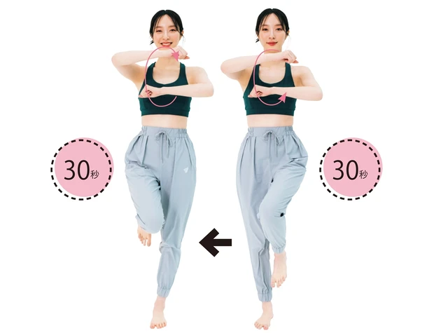 ＜冷えを解消！＞ぐるぐる行進