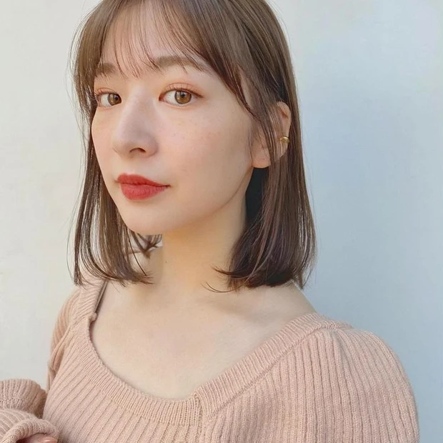 骨格ヘア　骨格ストレート　ショート　ボブ　ヘアスタイル　髪型