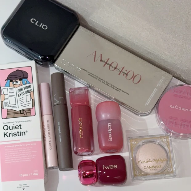 2025 下半期 ベスト コスメ ベスコス ブルベ 冬 メイク 韓国 リップ アイシャドウ ベース ハイライト チーク カラコン