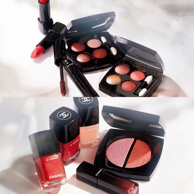 花々の生命力を、頬に、まぶたに、唇に——CHANEL 春の色に恋をして。