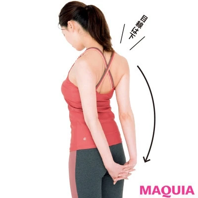 【猫背予防にも！ 簡単ストレッチまとめ】前のめりタイプに効く！ ［肩甲骨エクサ］_1