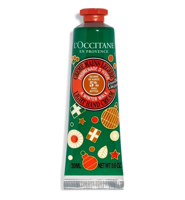 フルーティフィグ スノーシア ハンドクリーム 150mL ¥3740、30mL ¥1540