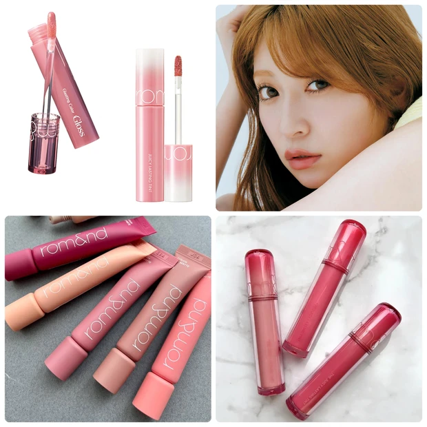 【ロムアンドの人気リップ6選】ブルべ・イエベ別スウォッチ＆口コミをご紹介