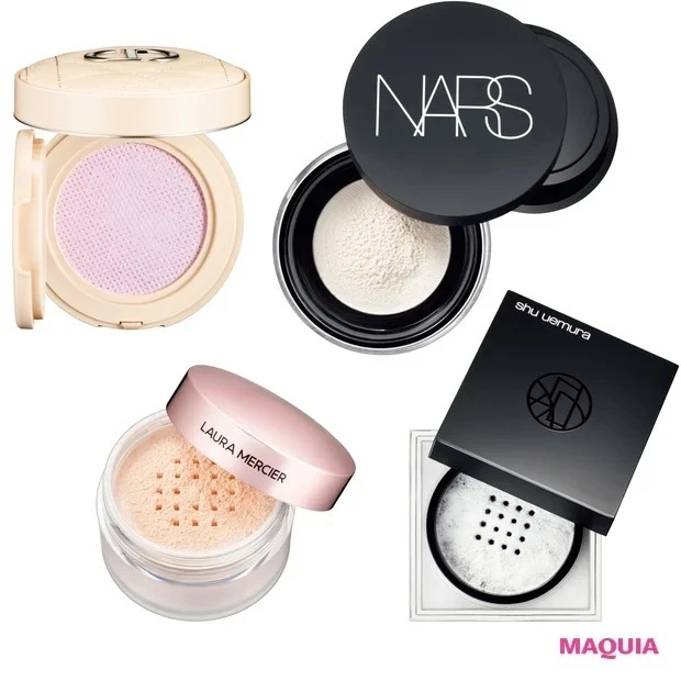 ベースメイクを格上げ! 機能満載な最新ルースパウダー【2022春ベース&ファンデーションBOOK】