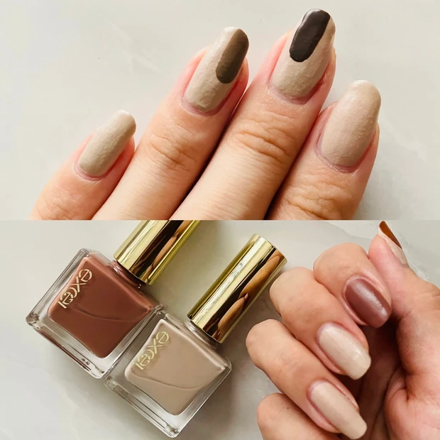 ★2022 Autumn Collection★発売したばかりのエクセルの秋新色コスメをご紹介！【グリームオンフィットシャドウ・エッセンスネイルオイル・ネイルポリッシュ】_13_1