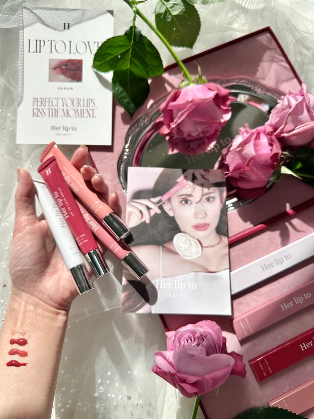 大念願♡小嶋陽菜さんこだわりのリップが発売するよ〜♡
(Her lip to beauty)_2