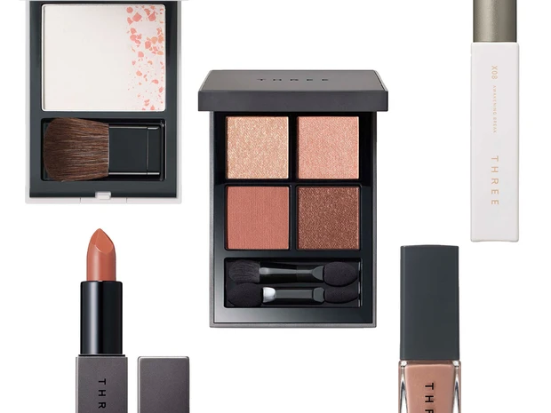 ティータイムを楽しむTHREEの春！ レッドパール配合の血色カラーに注目【春新色コスメ2026】 