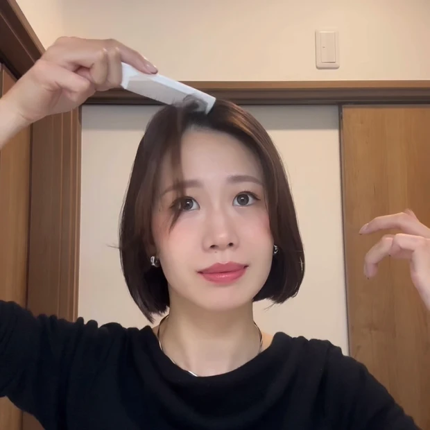 大人ボブ　韓国風ボブ