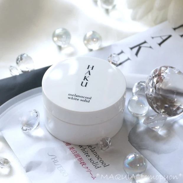冷やし美白、はじめました☆肌がほてるとシミになる!?HAKU メラノクール ホワイトソリッド
