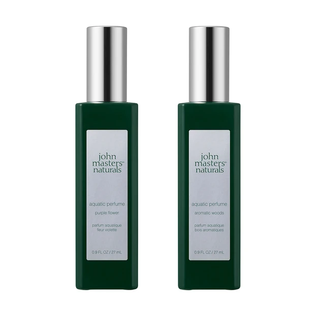 ジョンマスターオーガニック アクアパフューム_パープルフラワー_アロマティックウッズ
