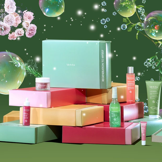 メルヴィータと「NeRoLi herb」がコラボ！ 植物の恵みで心やすらぐ時間を堪能【クリスマスコフレ2025】