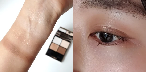 ルナソル アイカラーレーション 15 スウォッチ メイク