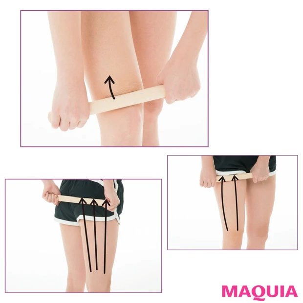 憎きセルライトを一掃！ 神崎 恵直伝・麺棒ゴリゴリメソッドで太ももスッキ…