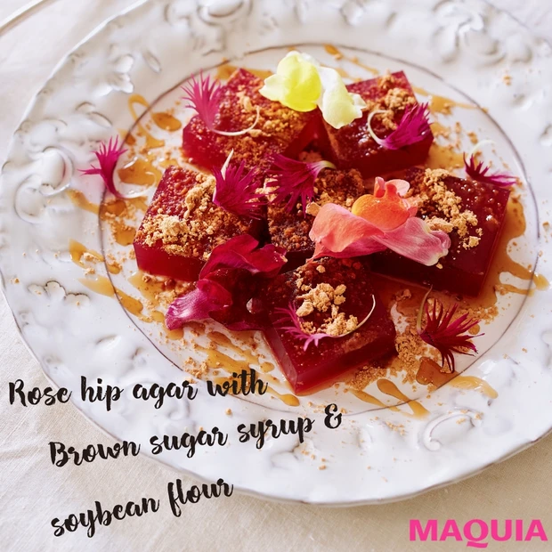 ダイエットの味方に！ ローズヒップ寒の黒蜜きなこがけスイーツレシピ