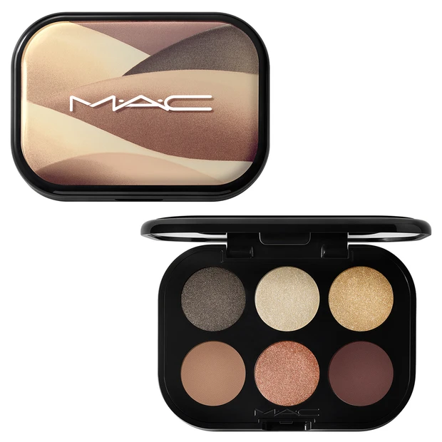 コネクト イン カラー アイシャドウ パレット×6：ヌード ボード