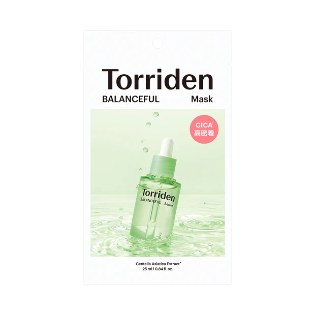 トリデン バランスフル CICA フェイスマスク 1枚 ￥275／マルマンH＆B
