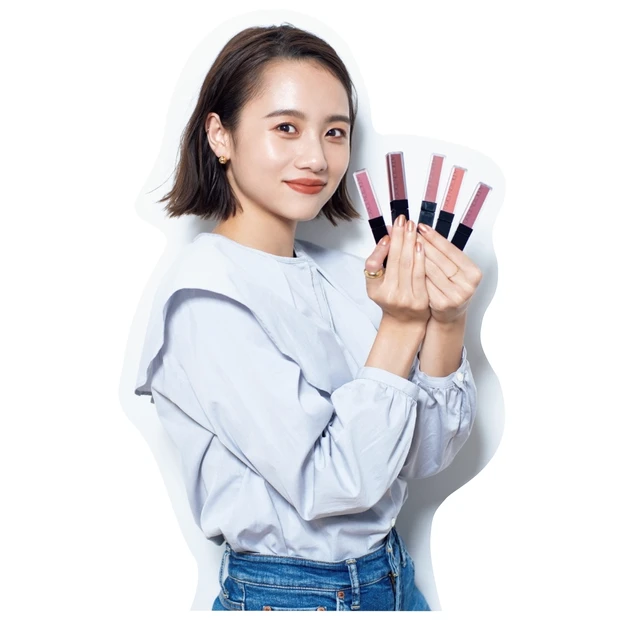 伊原 葵さんのリップQ&A・絶対落ちないリップ、リピ買いアイテムにこだわ…