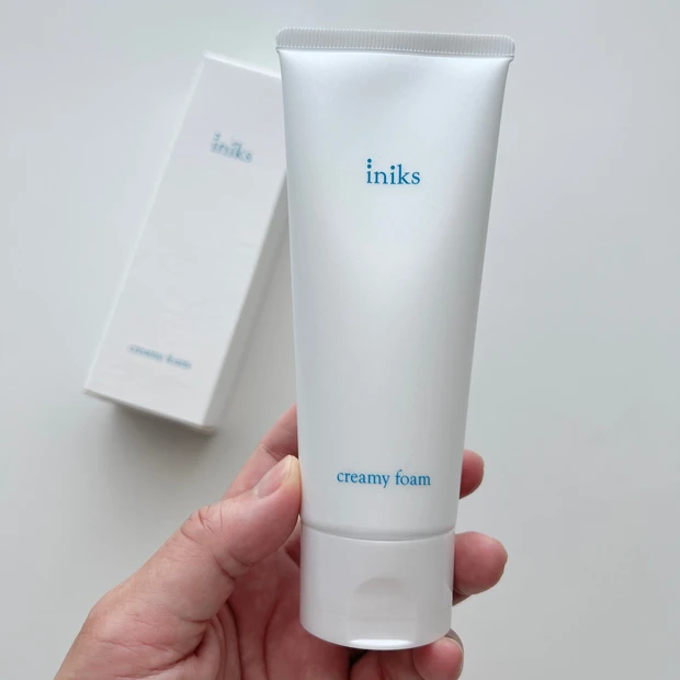 【大人の敏感肌に】iniks（イニクス）クリーミィ フォームで肌荒れ、大人ニキビをケアしながら不要な皮脂・汚れはオフ【マスク荒れにも】_6
